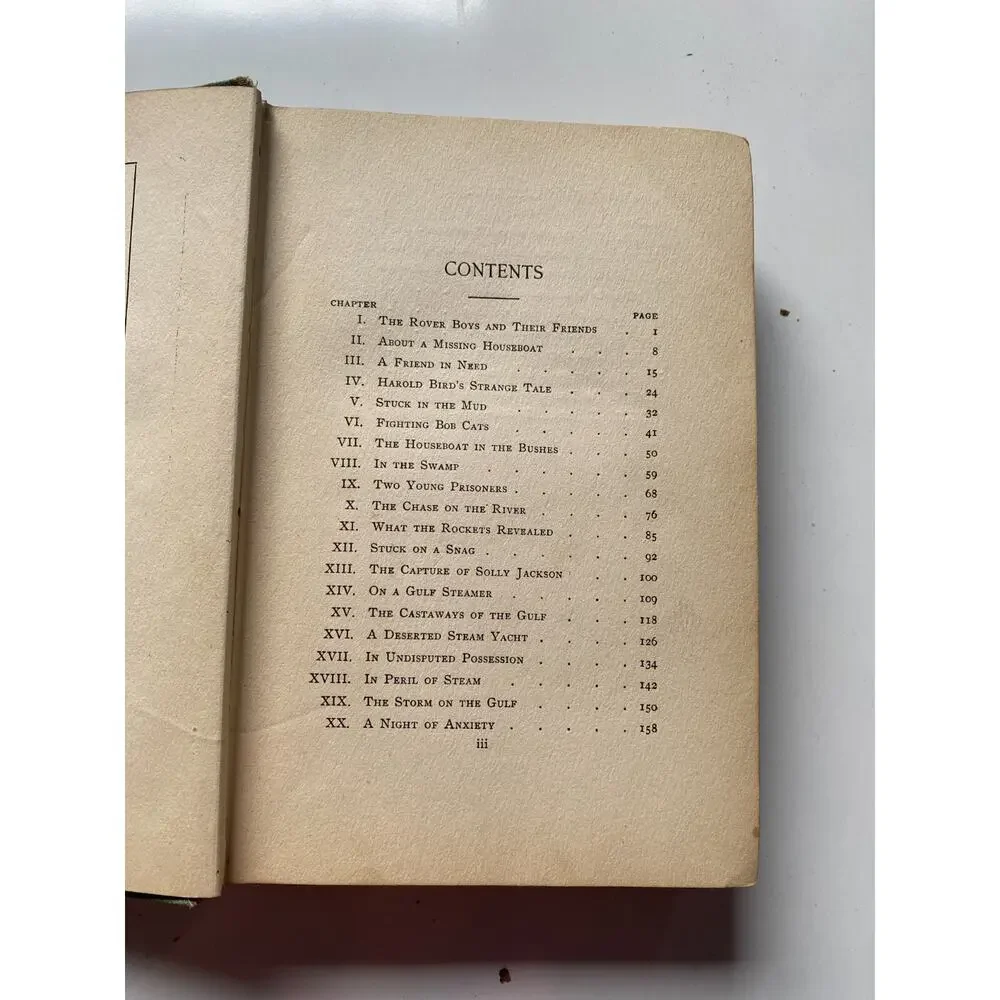 The Rover Boys In Southern Waters Arthur M. Winfield 1907 Book Chatterton-Peck